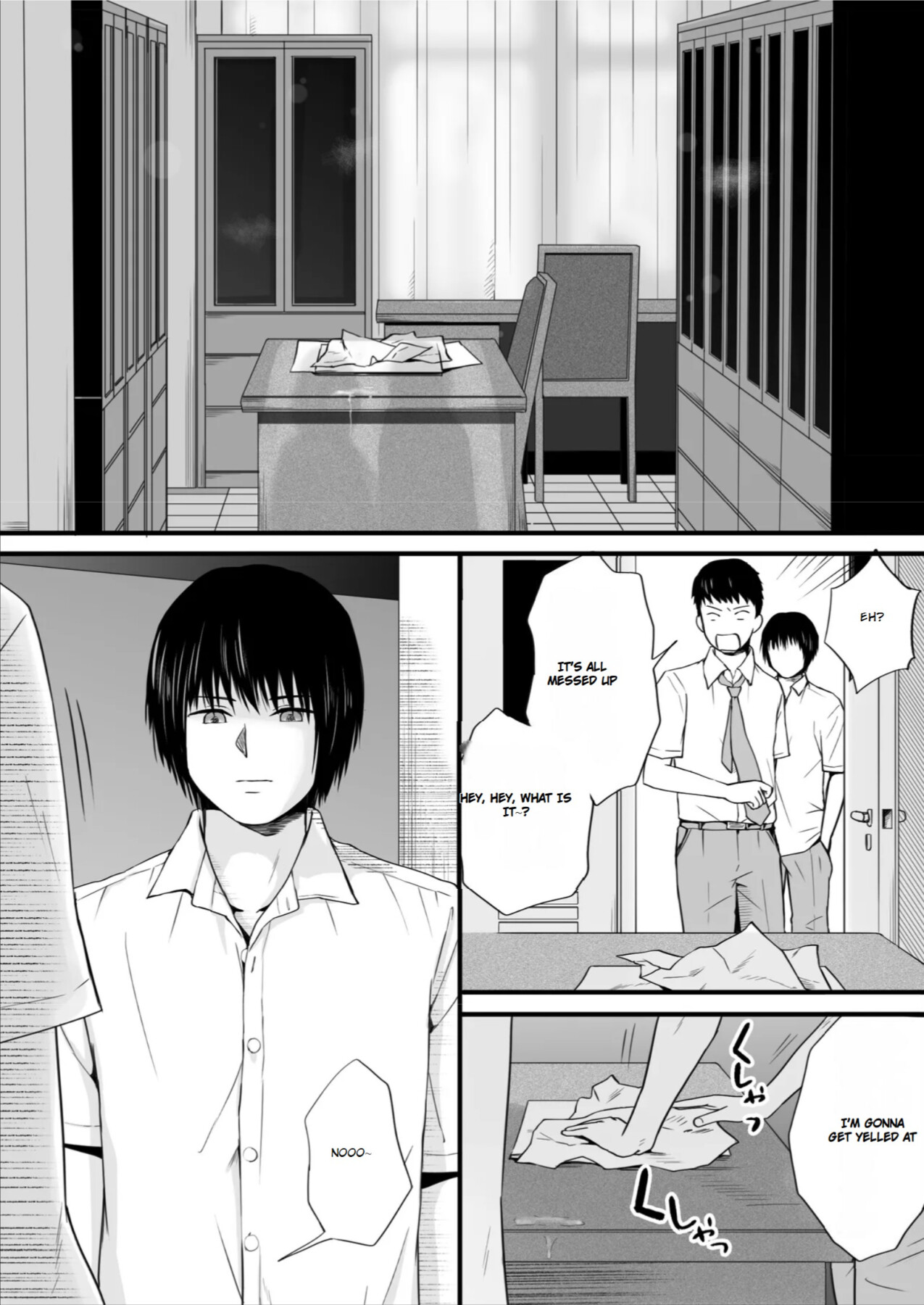 Hentai Manga Comic-You Said It'd Just Be Grinding... But You Ended up Slipping It In. Now I'm Just the Top Student's Toy 3.-Read-41